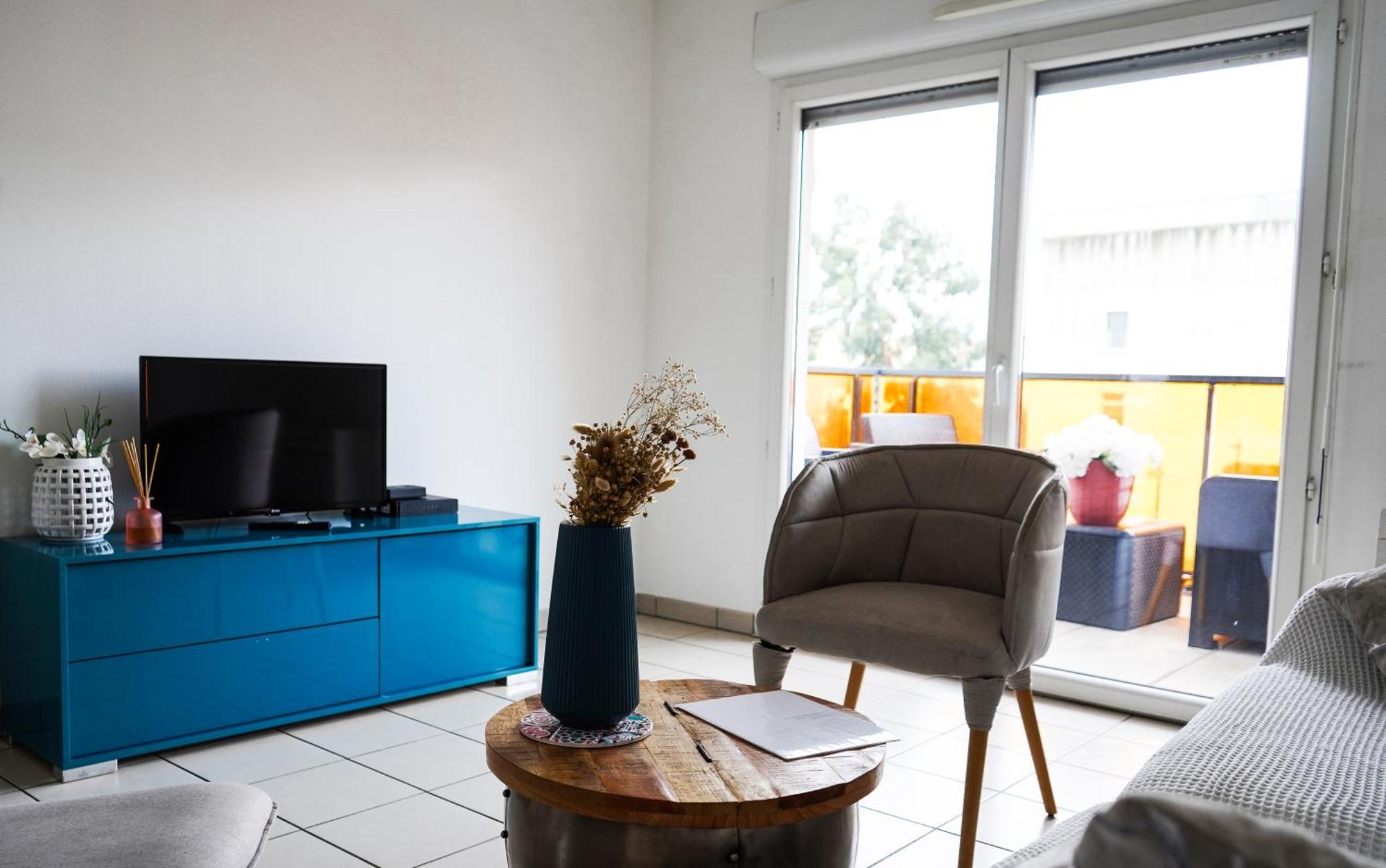 Bel Appartement Climatise & Parking ペルピニャン エクステリア 写真